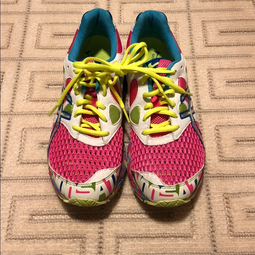 ASICS gel noosa neon sneaker